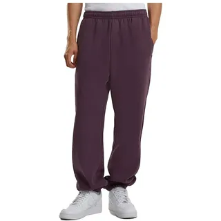 Build Your Brand Fluffy Trainingshose - Plum Purple - M