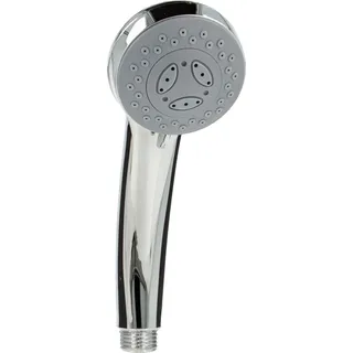 tecuro Handbrause ew-easy mit 3-Funktionen - Ø 69 mm mit Antikalkdüsen, verchromt