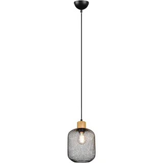 Trio Calimero 1-flg. Ø 18 cm rund schwarz