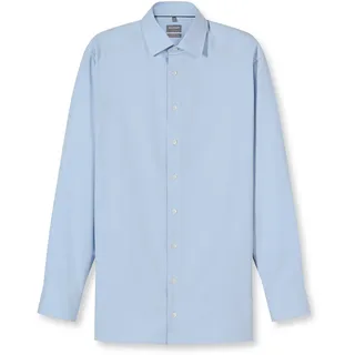 Olymp Langarmhemd »Luxor 24/Seven comfort fit« comfort fit, Businesshemd, New-Kentkragen, unifarben