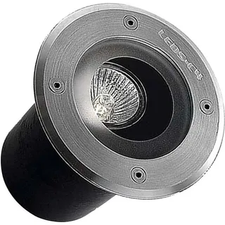 Einbaustrahler Aussen für Boden Rund Gea für GU10 15o IP67 LEDS-C4 55-9380-CA-37 Silber