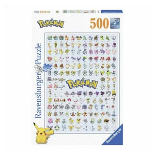 Ravensburger Puzzle 12000511 - Die ersten 151 Pokémon - 500 Teile Pokémon Puzzle für Erwachsene und (500 Teile)