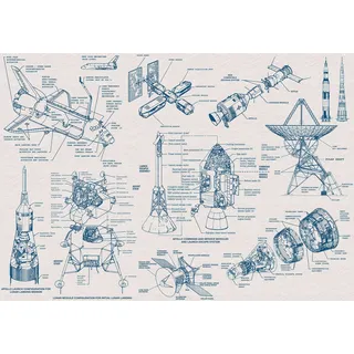 KOMAR Spacecraft Architecture 400 x 280 cm IAX8-0016