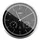 Funk Wanduhr 0 19777 silber/weiß