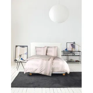 Esprit Greta Gestreift Rosa 135 x 200 cm + 80 x 80 cm