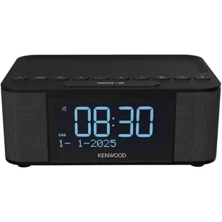 Kenwood CR-ST55DAB-B Radiowecker mit DAB+/FM, USB und Bluetooth, ASA