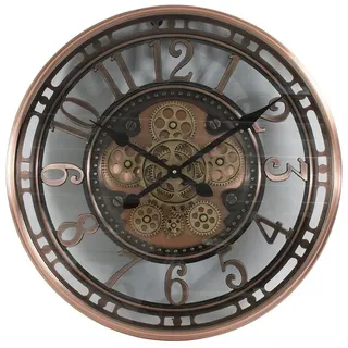 Wanduhr Norris Kupfer 50 cm - Schwarz