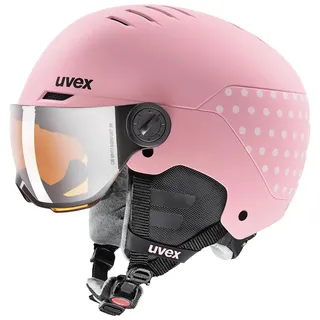 Rocket jr Visor 54-58 cm rhino-blush matt