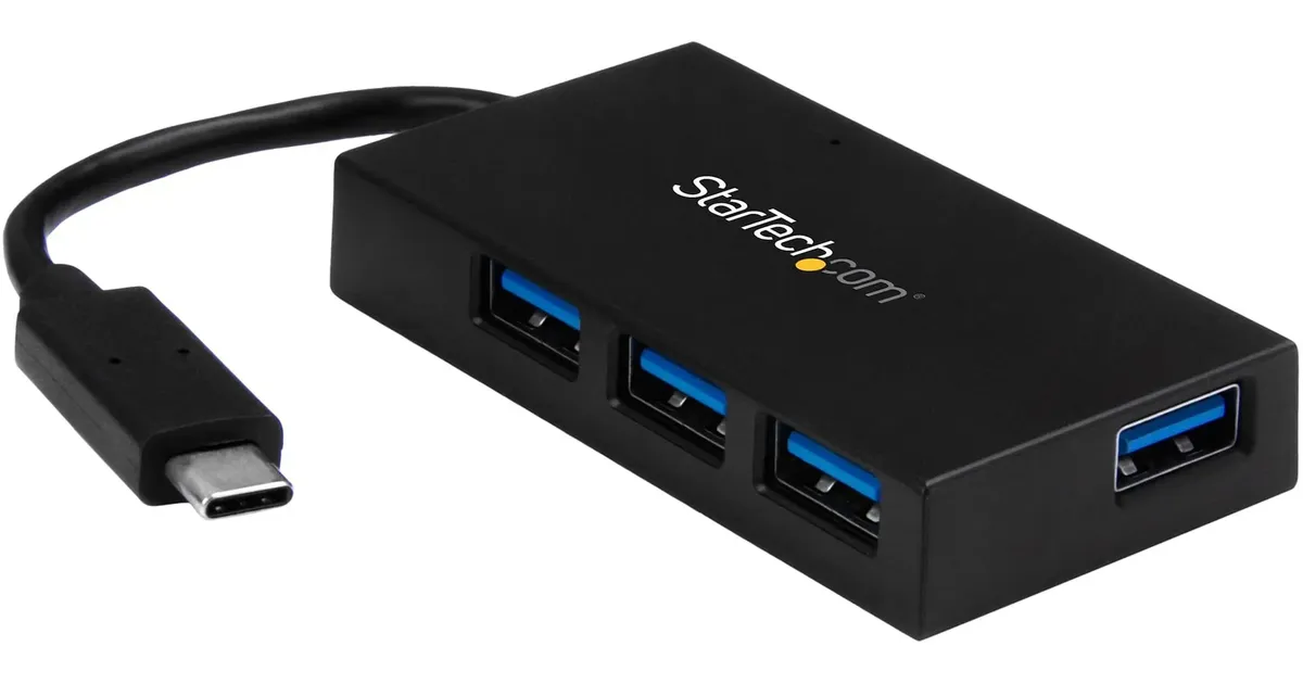 Startech USB 3.0 Hub - Black | juuhu.at