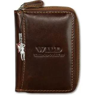 Wild Things Only Minibörse Unisex Geldbörse braun