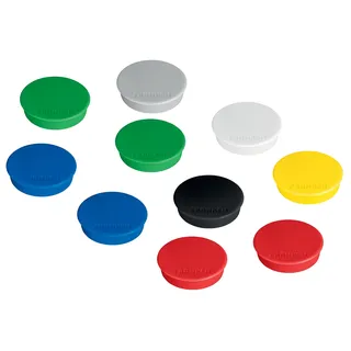 Franken Magnete Rund, 10 Stück,