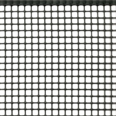 Tenax Schutznetz aus Kunststoff Quadra 10 Anthrazit 1,00x50 m, Vielzwecknetz mit quadratischen Maschen um Balkone, Umzäunungen und Geländer zu schützen