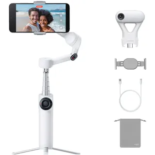 INSTA360 Flow 2 AI Tracker Bundle Summit White