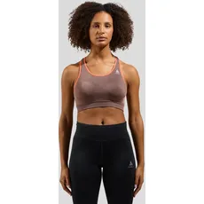 Bild Damen Seamless Medium Ceramicool Sports BH - orange - L