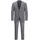 Franco Anzug Light Grey Melange 52 Herren Grau 52 Grau