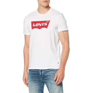 Levi's Standard Housemarked Kurzarm-T-Shirt White / Red M