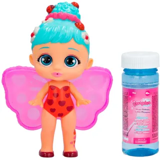 BLOOPIES Magic Bubbles Valeria | Feenpuppe zum Sammeln, spritzt Wasser und Macht mit ihren Flügeln magische Seifenblasen – Bade- und Wasserspielzeug für Mädchen und Jungen