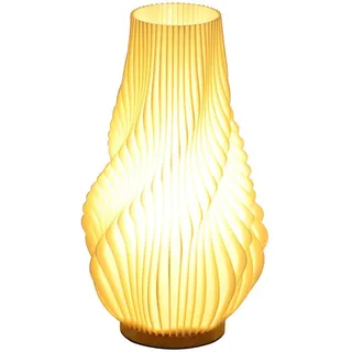 Homcom Tischlampe Weiß