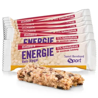 Kräuterhaus Sanct Bernhard Sanct Bernhard Sport Energie Reis-Riegel Himbeere 11er-Packung - 550 g