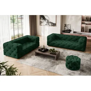 Home Affaire »FOLLINA« 2-Sitzer, Sofa mit klassischer Chesterfield-Knopfheftung,