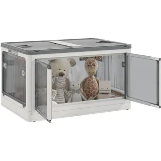 Homcom Aufbewahrungsbox 67 x 47 x 38 cm 1-tlg. weiß