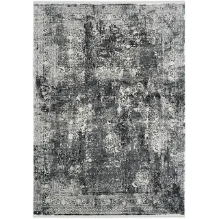 Dieter Knoll Läufer , Dunkelgrau , Textil , Abstraktes , rechteckig , 80x200 cm , Oeko-Tex® Standard 100 , für Fußbodenheizung geeignet, rutschfest, in verschiedenen Größen erhältlich, für Hausstauballergiker geeignet, antistatisch, pflegeleicht, strapazierfähig, reißfest , Teppiche und Böden, Teppiche, Teppichläufer, Läufer