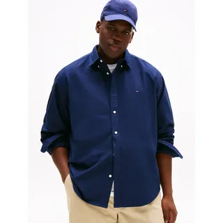 Tommy Hilfiger Big & Tall Langarmhemd »BT-SOLID HERITAGE OXFORD RF S-B« Große Größen, blau