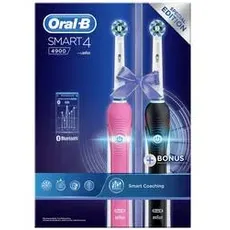 Bild Oral-B Smart 4900 4210201398233 Elektrische Zahnbürste Rotierend/Oszilierend/Pulsieren Pink, Schwarz