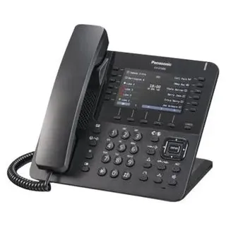 Panasonic KX-DT680 - Digitaltelefon - Schwarz - Schwarz