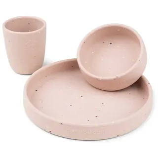 Done by Deer Silikon Abendessen Set Confetti - Powder