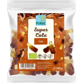 Pural Fruchtgummi - Cola Bottles 100g