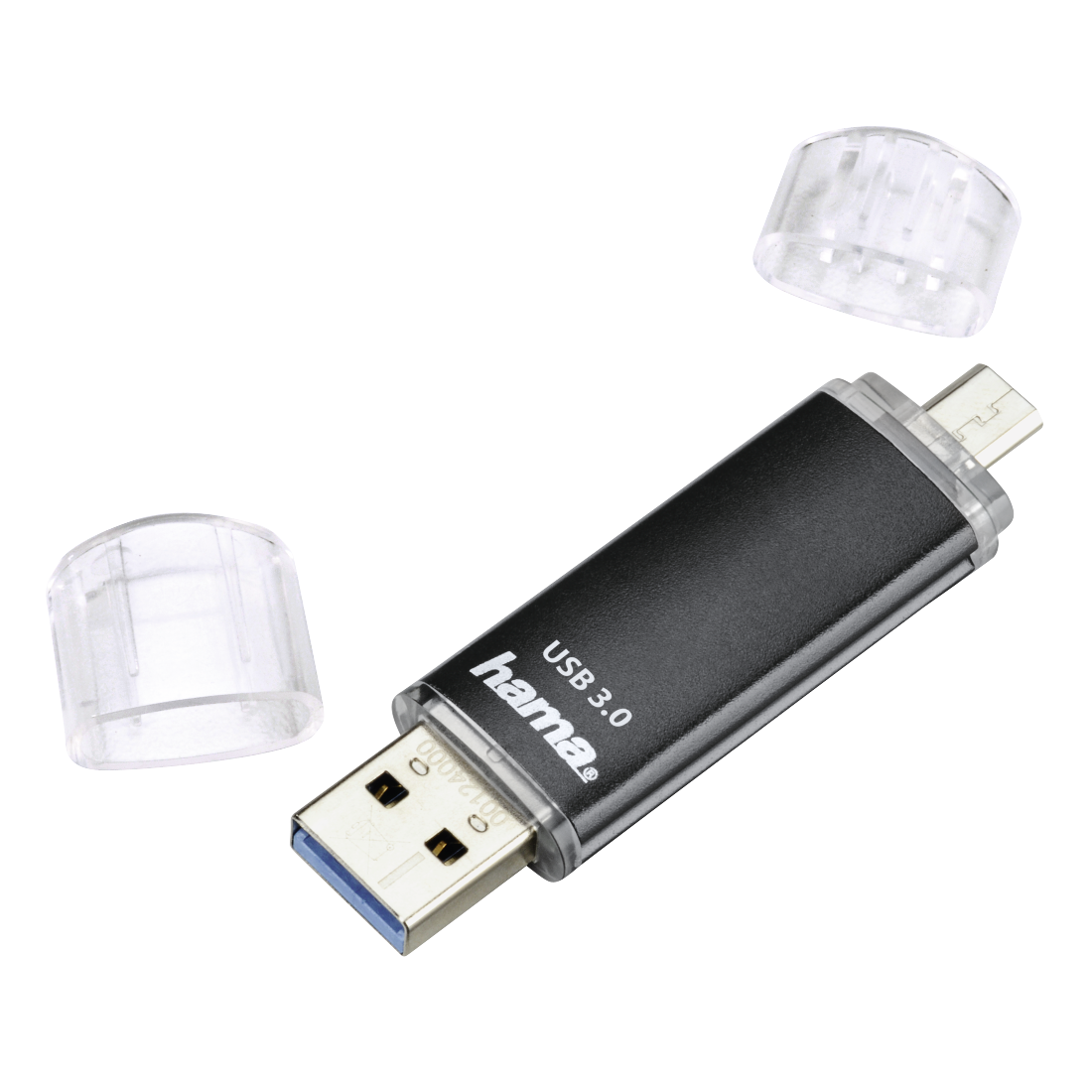 Bild von FlashPen Laeta Twin 16 GB schwarz USB 3.0 00123998