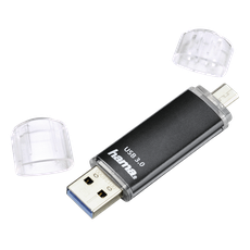 Bild von FlashPen Laeta Twin 16 GB schwarz USB 3.0 00123998