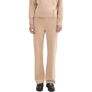 TOM TAILOR Denim Strickhose mit LENZINGTM ECOVEROTM, braun