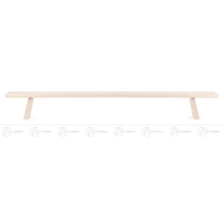 Schwibbogenbank zerlegbar BxHxT = 80x10,5x7,5cm Erzgebirge Zubehör Lichterbogen