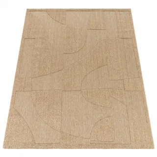 Paco Home Outdoor Teppich 120 x 160 cm Beige