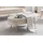Hocker Clam Samt 99 x 40 x 44 cm Beige
