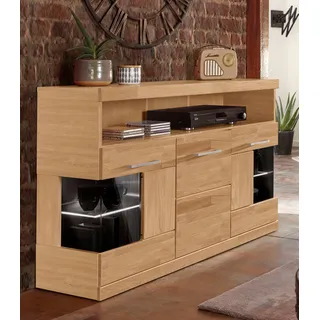 OTTO home Ribe 125 x 80 x 35 cm Braun