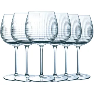 Arcoroc, Trinkgläser, Disco, 32 cl, 6er Set | Klares, robustes Glas, Wassergläser für Saft, Cola und Longdrinks, spülmaschinenfest, dauerhafter Glanz, stoßfest im Alltag