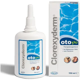 ICF Clorexyderm Oto Piu Ohrreiniger für Hunde und Katzen 150 ml