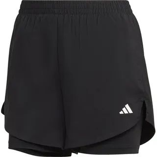 Adidas Shorts Women (HN1044) BLACK/WHITE,