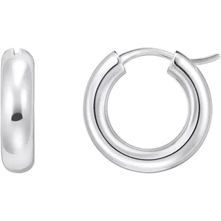 Thomas Sabo Paar Creolen »Schmuck Silber 925 Ohrringe Chunky-Design« silberfarben