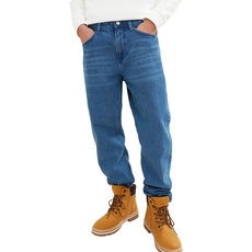 TOM TAILOR Denim Herren Loose Fit Jeans 1034109, 10119 - Used Mid Stone Blue Denim, 31W / 32L