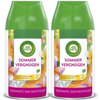 Airwick Air Wick Freshmatic Max DUO 2x 250ml, Nachfüller Doppelpack, Sommervergnügen