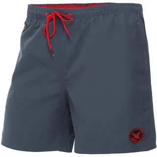 Ladeheid Badehose Herren Bequeme Badeshorts Lang mit Seitentaschen und Schnürchen, Badeshorts Herren mit Netzfütterung – Perfekt für Sommer, Strand und Schwimmbad – LA40-128 (Dunklejeans, M)