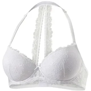 LASCANA Neckholder-BH Damen weiß Gr.95C