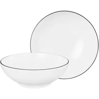 SELTMANN WEIDEN Lido Black Line Dessertschale rund ø 15 cm 2er Set
