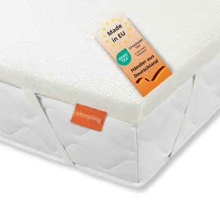 ergonomischer Komfortschaumtopper, 160 x 200 cm, 5 cm, H3, feste Matratzenauflage, sleepling