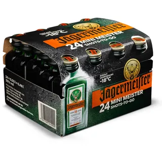 Jägermeister Kräuterlikör 35% Vol. 0,02 l Geschenkset