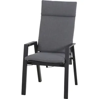 Siena Garden Valencia Dining Move Sessel Matt Anthrazit-Salt & Pepper